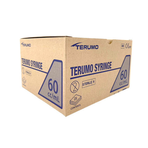 Terumo Syringe 60cc/mL 25's (Catheter Tip)