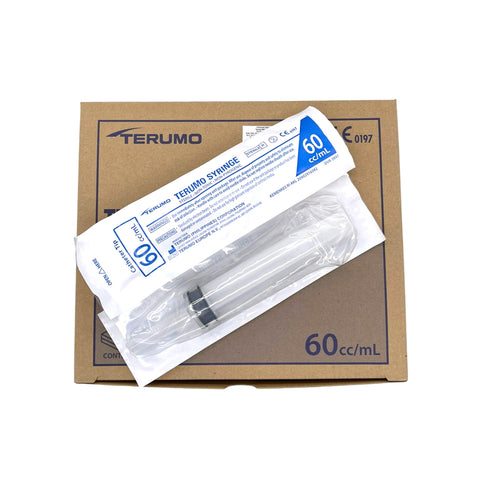 Terumo Syringe 60cc/mL 25's (Catheter Tip)