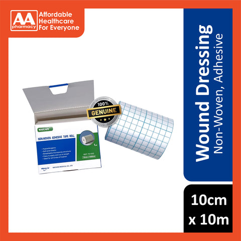 [Wound Dressing] Non-Woven Adhesive Tape Roll 10cmx10M (1 Roll)