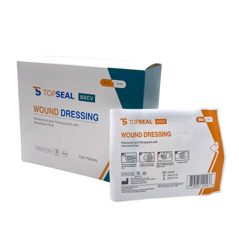 Waterproof Wound Dressing (6x7cm/ 10x10cm) - 100's/50's