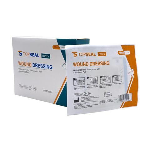 Waterproof Wound Dressing (6x7cm/ 10x10cm) - 100's/50's