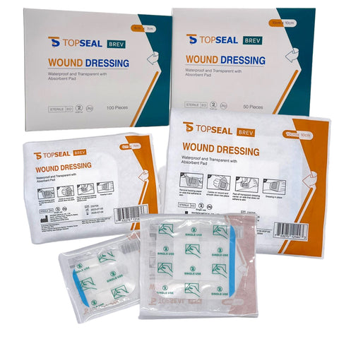 Waterproof Wound Dressing (6x7cm/ 10x10cm) - 100's/50's