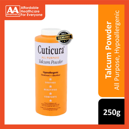 Cuticura All Purpose Talcum Powder 250g