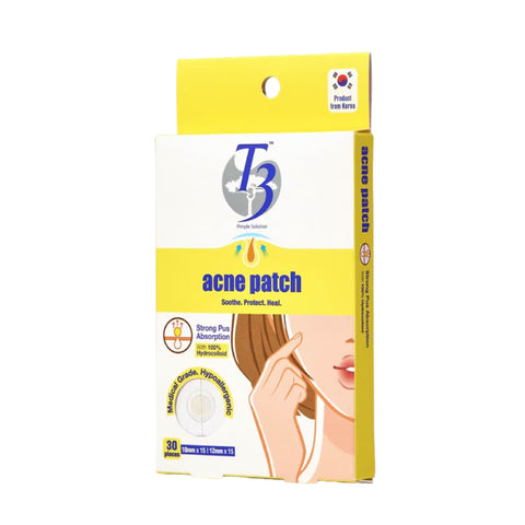 T3 Acne Patch Hydrocolloid 30's