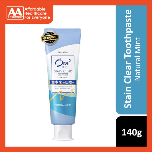 Ora2 Me Stain Clear Toothpaste 140g - Natural Mint