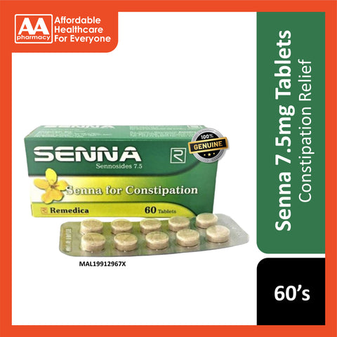 Senna 7.5mg Tablet - 60's