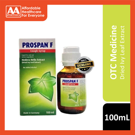 Prospan F (Dry Ivy Leaf Extract) Cough Syrup 100mL