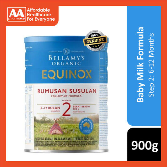 Bellamy's Organic Equinox Step 2 Follow On Formula 900g