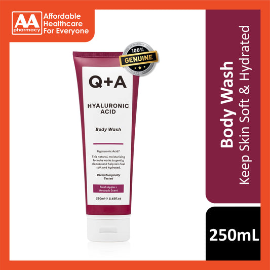 Q+A Hyaluronic Acid Body Wash 250mL