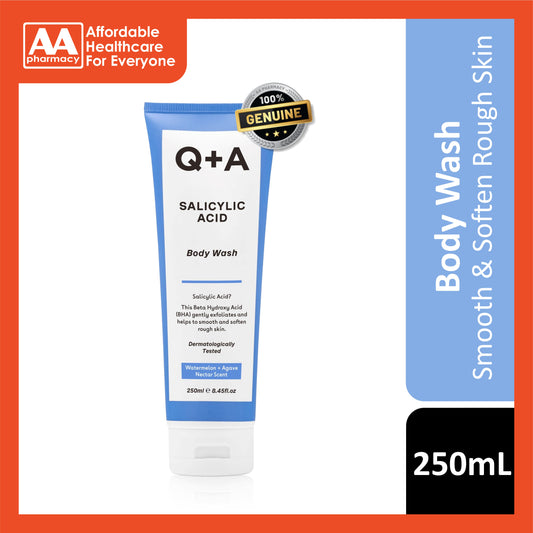 Q+A Salicylic Acid Body Wash 250mL