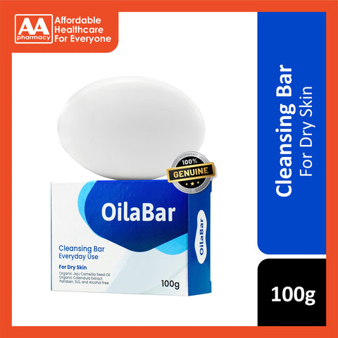 OilaBar Emollient Cleansing Bar 100g