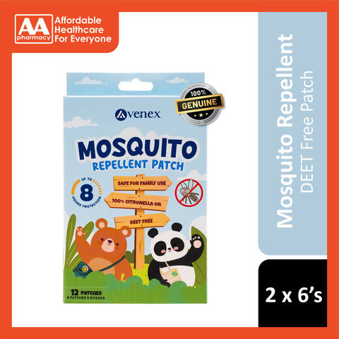 Avenex Mosquito Repellent Patch 12's