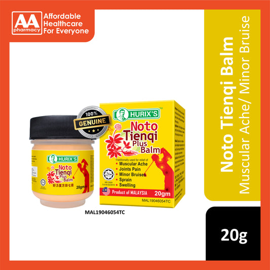 Hurix's Noto Tienqi Plus Balm 20g