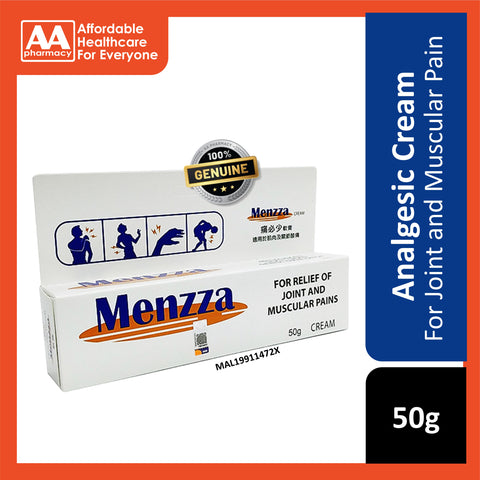 Menzza Cream 25g/ 50g - For Joint and Muscular Pain