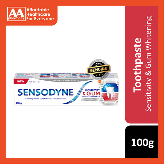 Sensodyne Sensitivity & Gum Whitening Toothpaste 100g