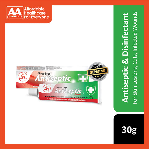 3 Legs Antiseptic Cream 30g