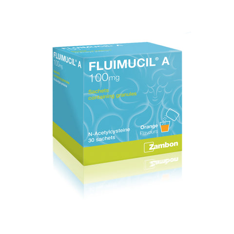 Fluimucil A 100mg Granules Sachet 30's