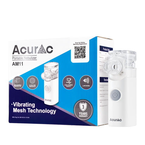 Acurac Portable Nebulizer [3 Years Warranty]