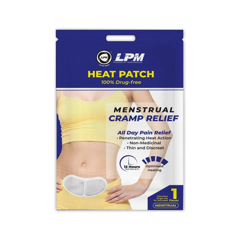 LPM Menstrual Cramp Relief Heat Patch 2s