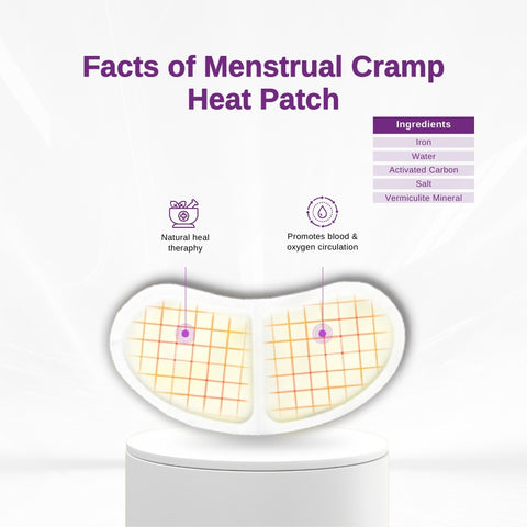 LPM Menstrual Cramp Relief Heat Patch 2s