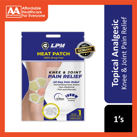 LPM Knee and Joint Pain Relief Heat Patch 1's