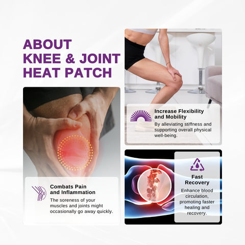 LPM Knee and Joint Pain Relief Heat Patch 1's