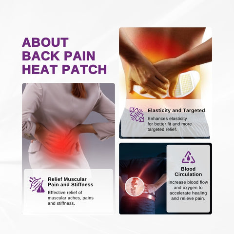 LPM Back Pain Relief Heat Patch 2's