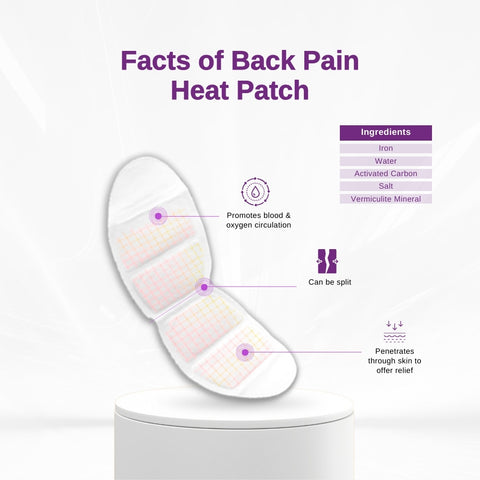 LPM Back Pain Relief Heat Patch 2's