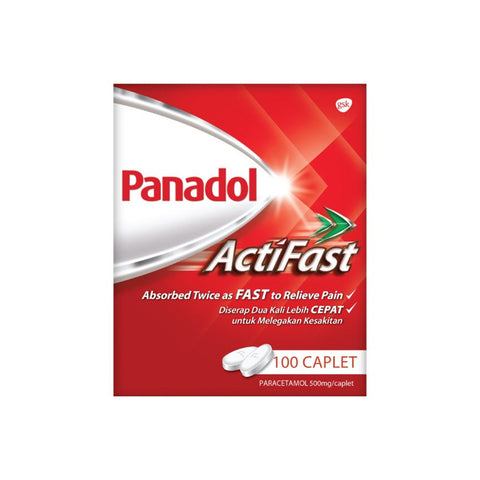 Panadol Actifast Caplet 10x10's