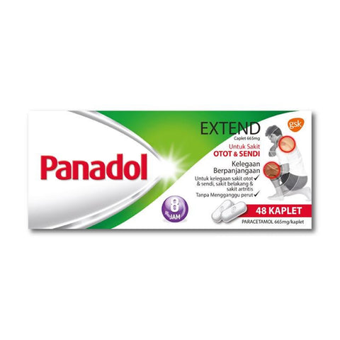 Panadol Extend 665mg Caplet 8x6's