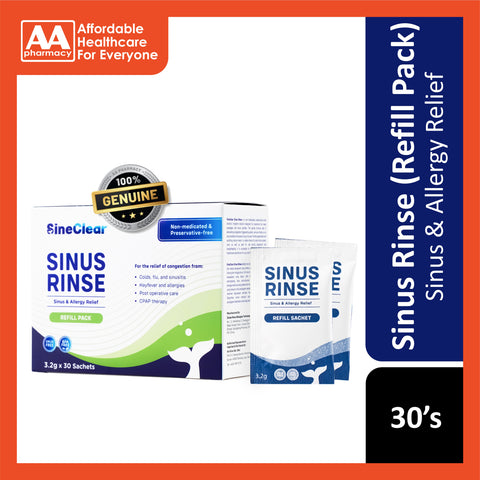 SineClear Sinus Rinse Refill Pack 30's