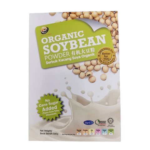 Lohas/Eco Action Organic Soybean Powder 500g -No Cane Sugar Added (New Packaging)