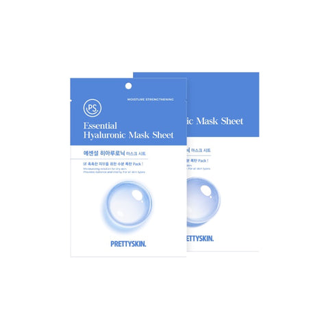 Pretty Skin Essential Hyaluronic Sheet Mask 10's