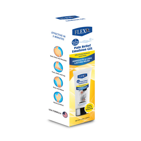 Flexx Pain Relief Emulsion Gel (Extra Cool) 100mL