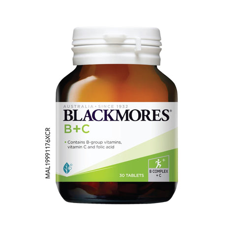 Blackmores Vitamins B+C Tablet 30's