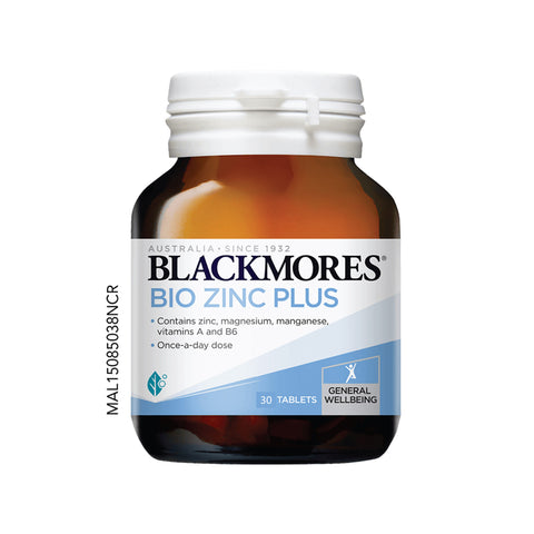 Blackmores Bio Zinc Plus Tablet 30's