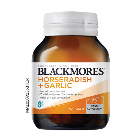 Blackmores Horseradish + Garlic Tablet 60's