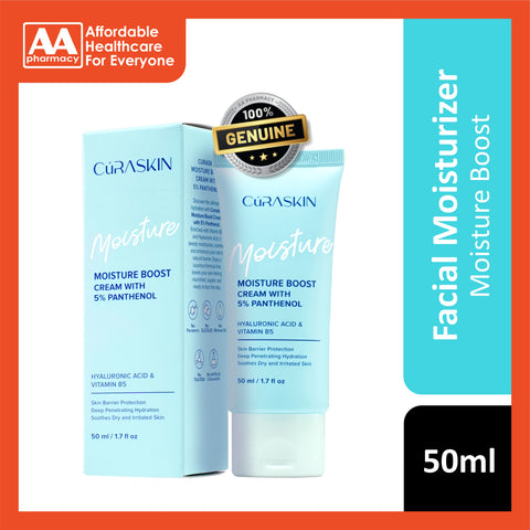 Curaskin Moisture Boost Cream With 5% Panthenol 50ml