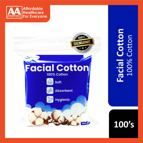 A-Care Facial Cotton 100's