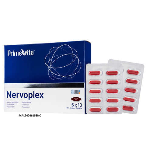 PrimeVite Nervoplex Film-Coated Caplet 6x10's