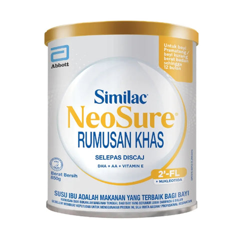 Similac NeoSure Post-Discharge Infant Formula 850g (For Preterm and/or Low Birth Weight Infants)