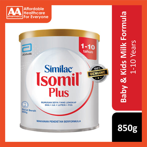 Similac Isomil Plus Milk Formula 850g (For Children 1-10 Years)