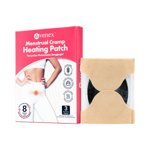 Avenex Menstrual Cramp Heating Patch 3's