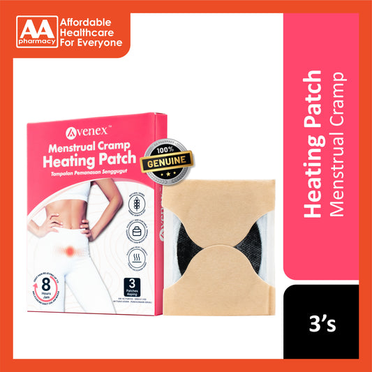 Avenex Menstrual Cramp Heating Patch 3's