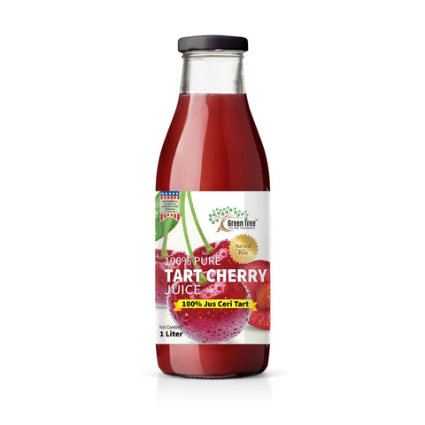 Green Tree Natural and Pure Tart Cherry Juice 1L