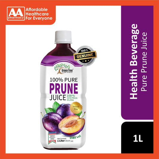 Green Tree Natural and Pure Prune Juice 1L