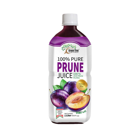 Green Tree Natural and Pure Prune Juice 1L