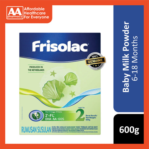 Frisolac Infant's Nutrition Milk Formula Step 2 (For Age 6-18 Months) 600g