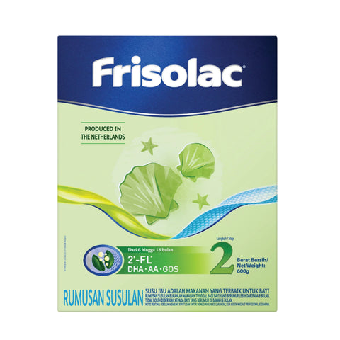 Frisolac Infant's Nutrition Milk Formula Step 2 (For Age 6-18 Months) 600g