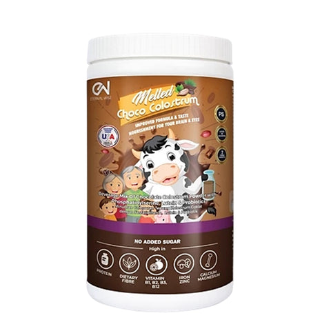 Eternal Wise Melted Chocolate Colostrum Powder 500g (No Added Sugar)